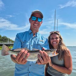 Spotted Weakfish, a 22-inch fish, caught at Hilton Head Island