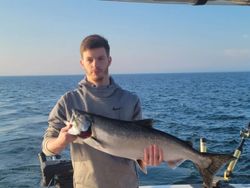 Chinook Salmon caught fishing in NY