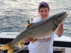 Chinook Salmon caught by fisherman in Kent
