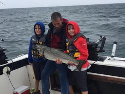 Chinook salmon caught fishing in NY