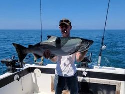 Single angler fishing in NY
