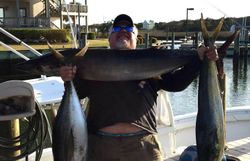 Fish with pros at Morehead City NC.