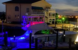 Scenic view of Morehead City, a coastal town