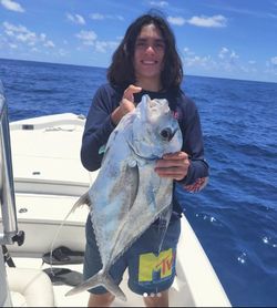 Catch of the day: African Pompano, 27 inches, from FL