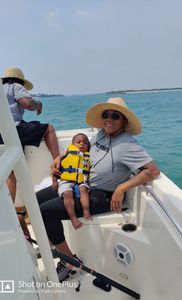 Two anglers fishing at Fort Pierce