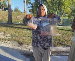 A person fishing in FL
