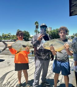 Two permit fish caught in Fort Pierce