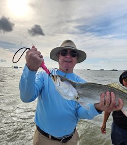 Speckled trout fishing success in Corpus Christi TX waters