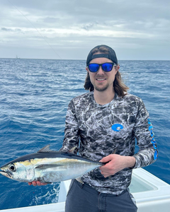 Blackfin tuna caught while fishing in Tavernier