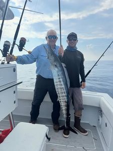 Wahoo fish caught during fishing trip in Tavernier FL