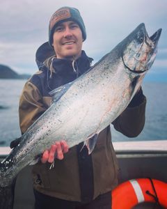 Serene Salmon Fishing Moments