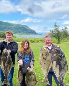 5 Pacific Halibut in AK