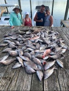 Family Fishing in Carrabelle, Florida