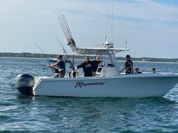 Hooked on the beauty of Cape Cod Bay.