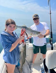 Two striped bass caught in East Dennis