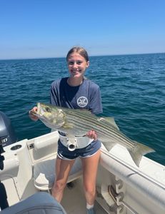 Striped bass caught in East Dennis