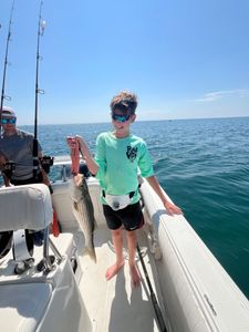 Striped bass caught on fishing tour in MA