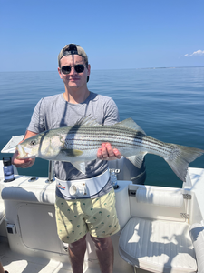Clearing skies and light tackle: the perfect recipe for Striped Bass action!
