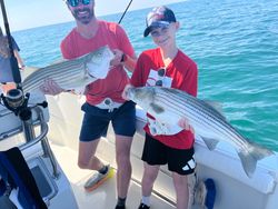 Two striped bass caught in MA