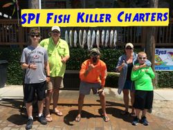 Anglers fishing at South Padre Island
