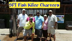 6 anglers enjoying fishing trip in TX