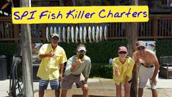 Group of 6 people fishing in TX