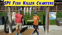 A group of 4 people fishing in Texas