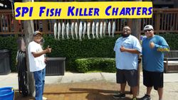 3 people fishing at South Padre Island