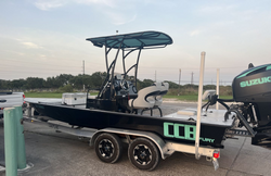 Scenic fishing landscape in TX
