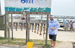 3 sheepshead fish caught during fishing trip in TX