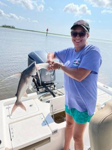 Gafftopsail sea catfish caught fishing in GA