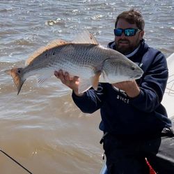 Redfish caught while fishing in Brunswick