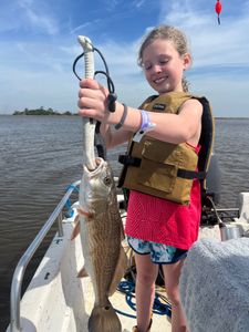 Redfish caught by a person in Brunswick