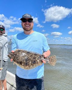 Southern Flounder fish caught in Brunswick