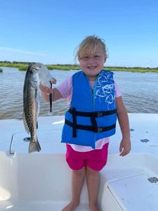 Spotted Weakfish caught while fishing in GA
