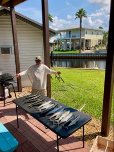Lone angler fishing in Florida