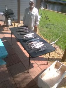 Lone angler fishing in Florida