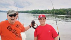Two anglers fishing in Accord