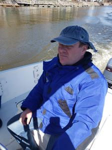 Man fishing in Accord