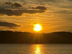 Outdoor fishing trip in NY