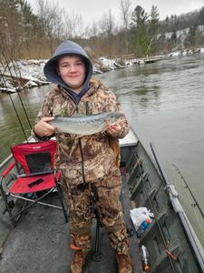 A muskellunge fish caught in MI