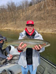 Rainbow trout caught in MI