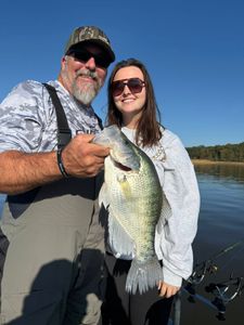 White crappie fish caught in MS