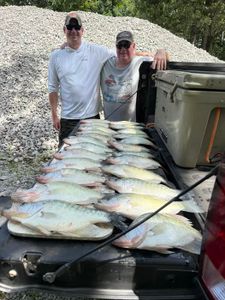 Two anglers fishing in Oakland