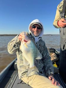 Hooked up on Enid Lake