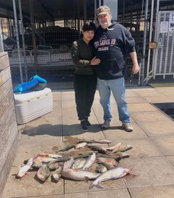 A pair of anglers fishing in Oklahoma