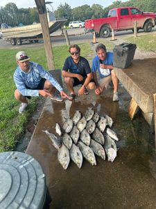 5 people fishing and hunting in OK