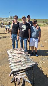 5 people fishing and hunting in Kingston