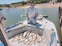 Scenic view of Graford with fishing tours
