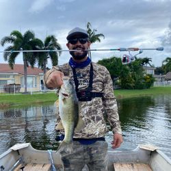 Early bites on the backwater